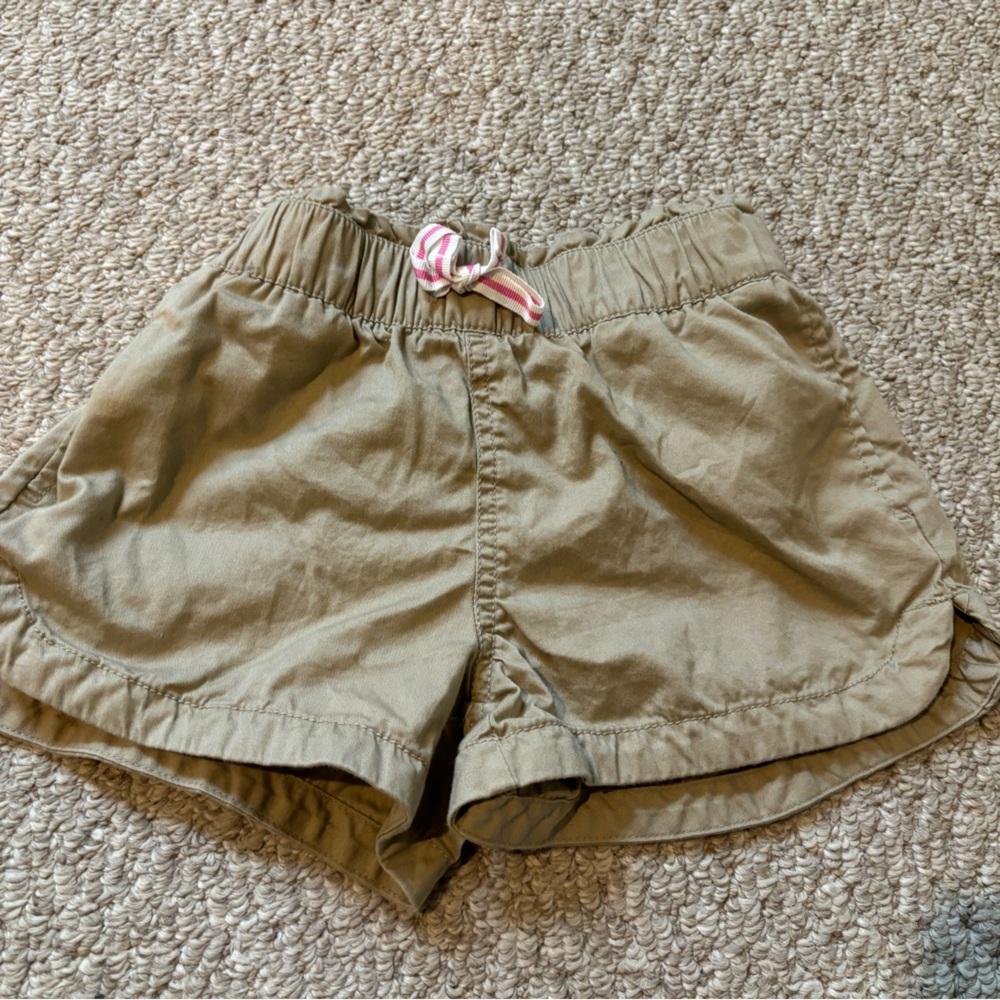 GAP Kids Tan Elastic Waist Shorts